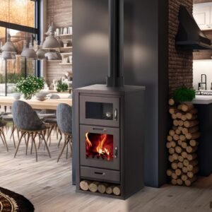 Cucina a legna con forno – BELLEZA DELUXE F – 11 kW
